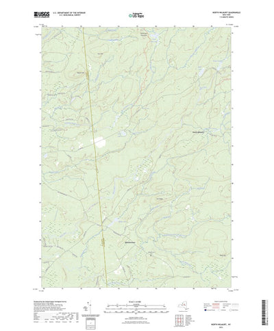 United States Geological Survey North Wilmurt, NY (2023, 24000-Scale) digital map
