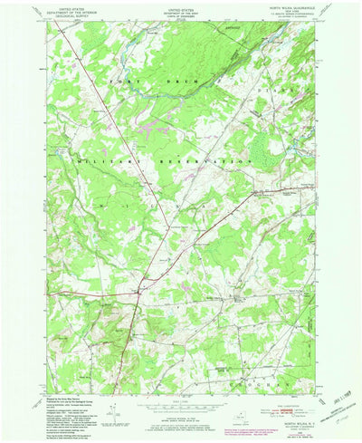 United States Geological Survey North Wilna, NY (1949, 24000-Scale) digital map