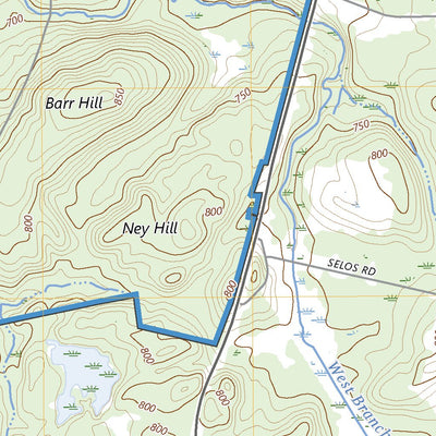 United States Geological Survey North Wilna, NY (2023, 24000-Scale) digital map