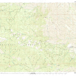 United States Geological Survey North Yolla Bolly, CA (1981, 25000-Scale) digital map