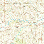United States Geological Survey North Yolla Bolly, CA (1981, 25000-Scale) digital map