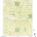 United States Geological Survey North Yolla Bolly Mountains, CA (1998, 24000-Scale) digital map