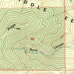United States Geological Survey North Yolla Bolly Mountains, CA (1998, 24000-Scale) digital map