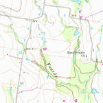 United States Geological Survey North Zulch, TX (1965, 24000-Scale) digital map