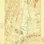 United States Geological Survey Northampton, MA (1886, 62500-Scale) digital map