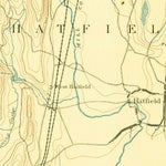 United States Geological Survey Northampton, MA (1886, 62500-Scale) digital map