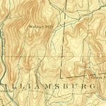 United States Geological Survey Northampton, MA (1886, 62500-Scale) digital map