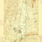 United States Geological Survey Northampton, MA (1891, 62500-Scale) digital map