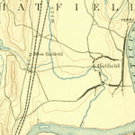 United States Geological Survey Northampton, MA (1891, 62500-Scale) digital map