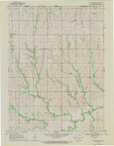 United States Geological Survey Northbranch, KS (1969, 24000-Scale) digital map