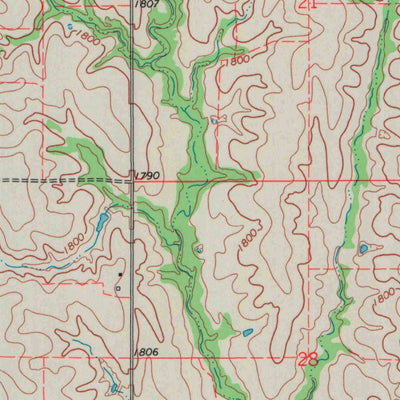 United States Geological Survey Northbranch, KS (1969, 24000-Scale) digital map