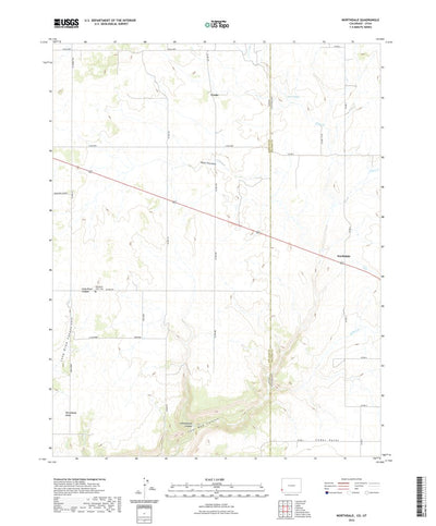 United States Geological Survey Northdale, CO (2022, 24000-Scale) digital map