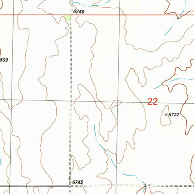 United States Geological Survey Northdale, CO-UT (1985, 24000-Scale) digital map