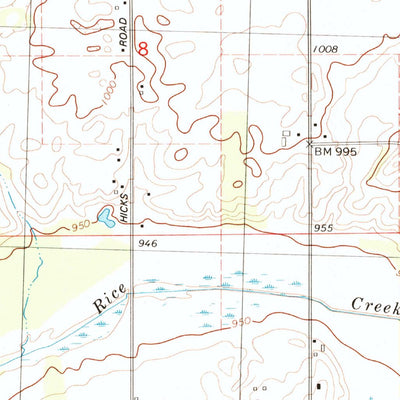 United States Geological Survey Northeast Albion, MI (1981, 24000-Scale) digital map