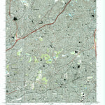 United States Geological Survey Northeast Atlanta, GA (1993, 24000-Scale) digital map
