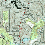 United States Geological Survey Northeast Atlanta, GA (1993, 24000-Scale) digital map