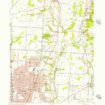 United States Geological Survey Northeast Columbus, OH (1954, 24000-Scale) digital map