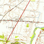 United States Geological Survey Northeast Columbus, OH (1954, 24000-Scale) digital map