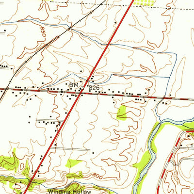 United States Geological Survey Northeast Columbus, OH (1954, 24000-Scale) digital map