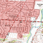 United States Geological Survey Northeast Columbus, OH (1995, 24000-Scale) digital map