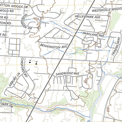 United States Geological Survey Northeast Columbus, OH (2023, 24000-Scale) digital map