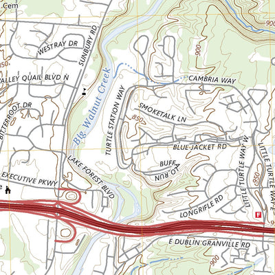 United States Geological Survey Northeast Columbus, OH (2023, 24000-Scale) digital map