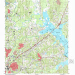 United States Geological Survey Northeast Durham, NC (1993, 24000-Scale) digital map