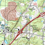 United States Geological Survey Northeast Durham, NC (1993, 24000-Scale) digital map