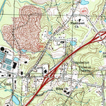 United States Geological Survey Northeast Durham, NC (1999, 24000-Scale) digital map
