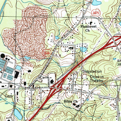 United States Geological Survey Northeast Durham, NC (1999, 24000-Scale) digital map
