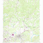 United States Geological Survey Northeast Eden, NC-VA (1965, 24000-Scale) digital map