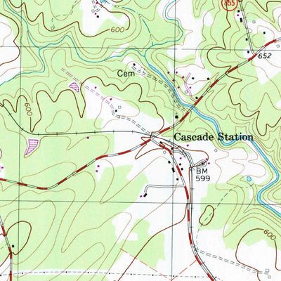 United States Geological Survey Northeast Eden, NC-VA (1997, 24000-Scale) digital map
