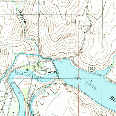 United States Geological Survey Northeast Emmett, ID (1985, 24000-Scale) digital map