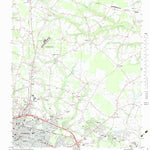 United States Geological Survey Northeast Goldsboro, NC (1983, 24000-Scale) digital map