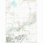 United States Geological Survey Northeast Great Falls, MT (1965, 24000-Scale) digital map