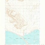 United States Geological Survey Northeast Harney Lake, OR (1990, 24000-Scale) digital map