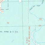 United States Geological Survey Northeast Harney Lake, OR (1990, 24000-Scale) digital map