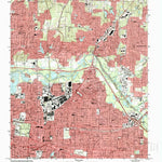 United States Geological Survey Northeast Memphis, TN (1997, 24000-Scale) digital map