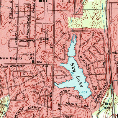 United States Geological Survey Northeast Memphis, TN (1997, 24000-Scale) digital map