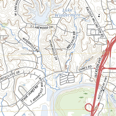 United States Geological Survey Northeast Memphis, TN (2022, 24000-Scale) digital map