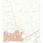 United States Geological Survey Northeast Midland, TX (1965, 24000-Scale) digital map