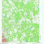 United States Geological Survey Northeast Palestine, TX (1982, 24000-Scale) digital map