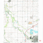 United States Geological Survey Northeast Pontiac, IL (1998, 24000-Scale) digital map