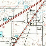 United States Geological Survey Northeast Pontiac, IL (2001, 24000-Scale) digital map