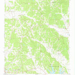 United States Geological Survey Northeast Pontotoc, MS (1980, 24000-Scale) digital map