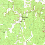 United States Geological Survey Northeast Pontotoc, MS (1980, 24000-Scale) digital map