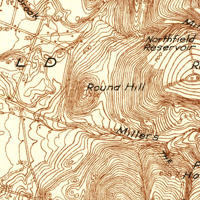 United States Geological Survey Northfield, MA-NH-VT (1936, 24000-Scale) digital map