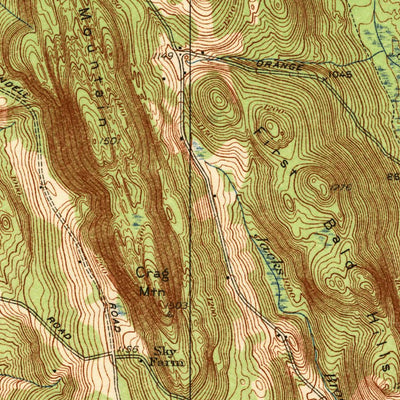 United States Geological Survey Northfield, MA-NH-VT (1941, 31680-Scale) digital map