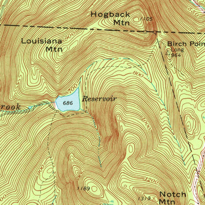 United States Geological Survey Northfield, MA-NH-VT (1977, 24000-Scale) digital map