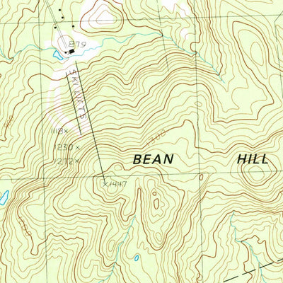 United States Geological Survey Northfield, NH (1987, 24000-Scale) digital map